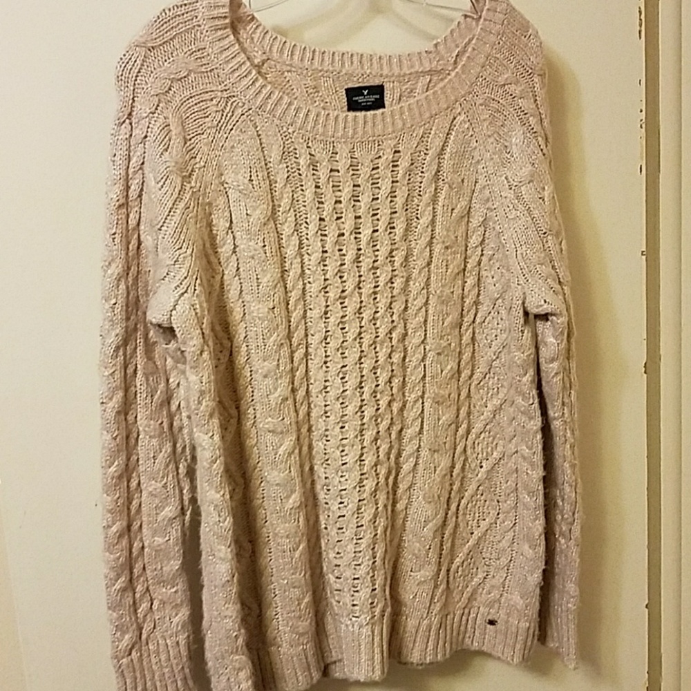 American Eagle. Super soft sparkly sweater